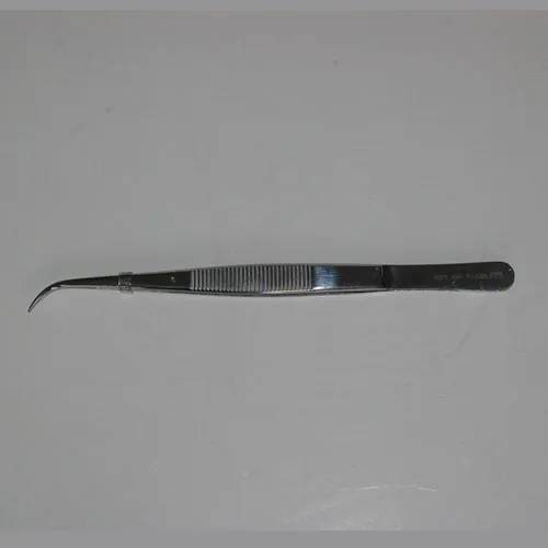 forcep sharp point angled with guide pin