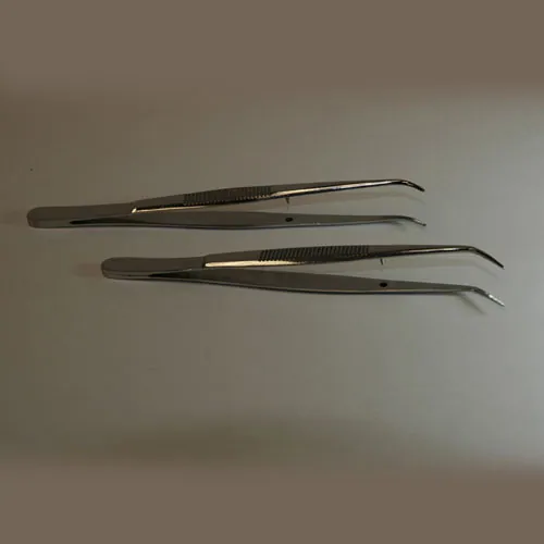 microscopic forcep angled with guide pin