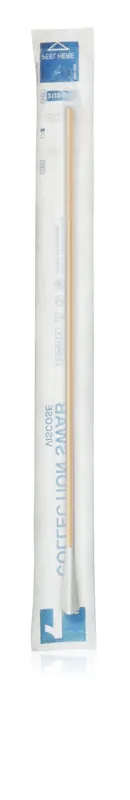 Swab Dry, Cotton Tipped Applicator, Wooden Shaft 2.5 x 150mm Sterile Individual Peel Pack (4 x 500/Carton)