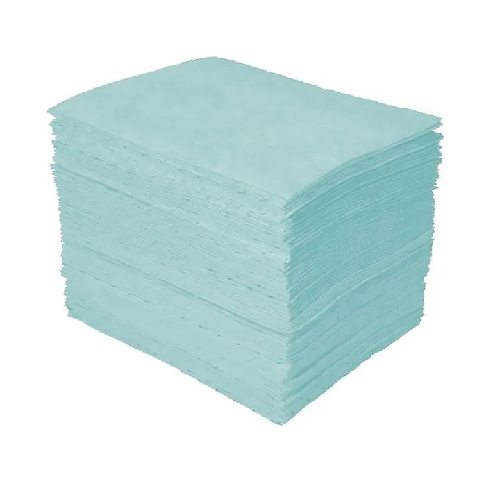 Chemical Spill Control Pads Green 381 x 482mm (100/Pack)