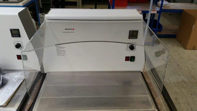 TAZ 19 Plexiglass Hood for use with TAZ 19 Fume Extractor