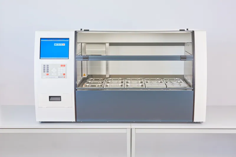 TPC 15 DUO Tissue Processor with 15 Stations, 440 Cassette capacity