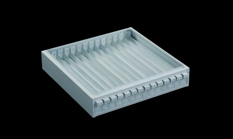 metal slide and storage cabinet