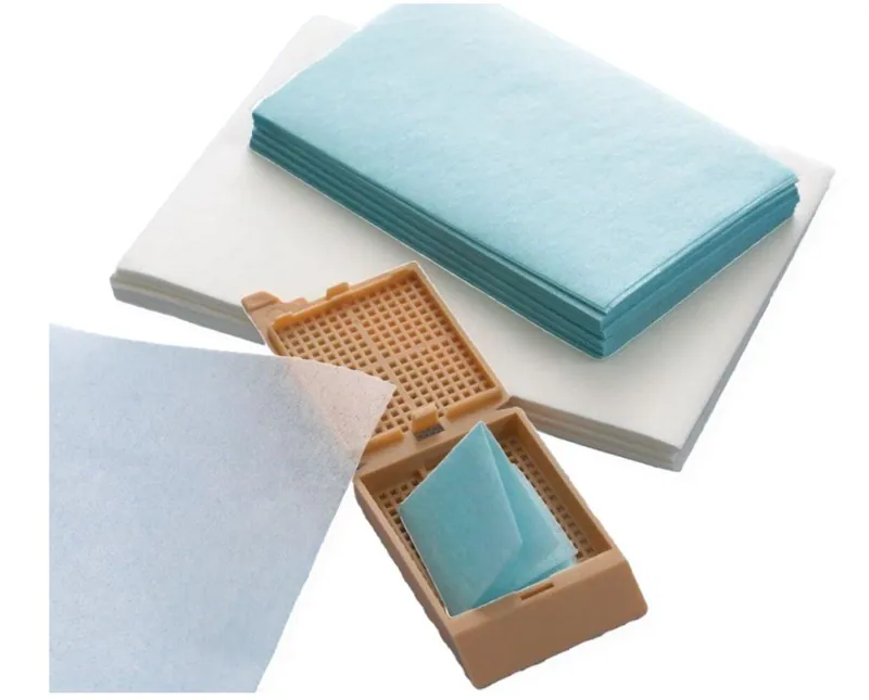 Biopsy Wrap paper for Tissue Biopsies, Blue, 51mm x 76mm (2″ x 3″) (500/Pack)