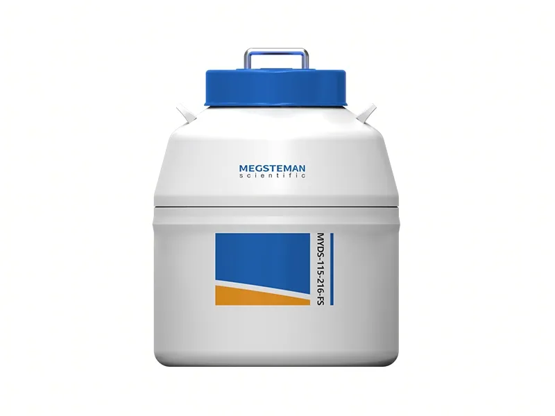 Small Vapor Phase Tank LN2, 115lt, Lockable
