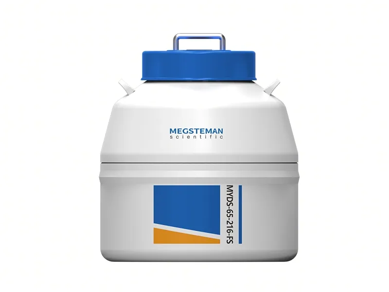 Small Vapor Phase Tank LN2, 65lt, Lockable