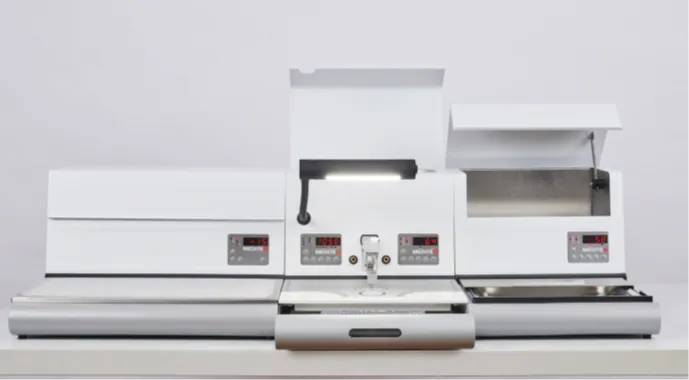 TES 99 White Thermal unit with Removeable Stainless Steel Tray, Warming Chamber 30 - 70 Degrees 305 x 205mm, Warming Tray 30 - 75 Degrees 290 x 235mm, 360 x 545 x 330mm (NEW)
