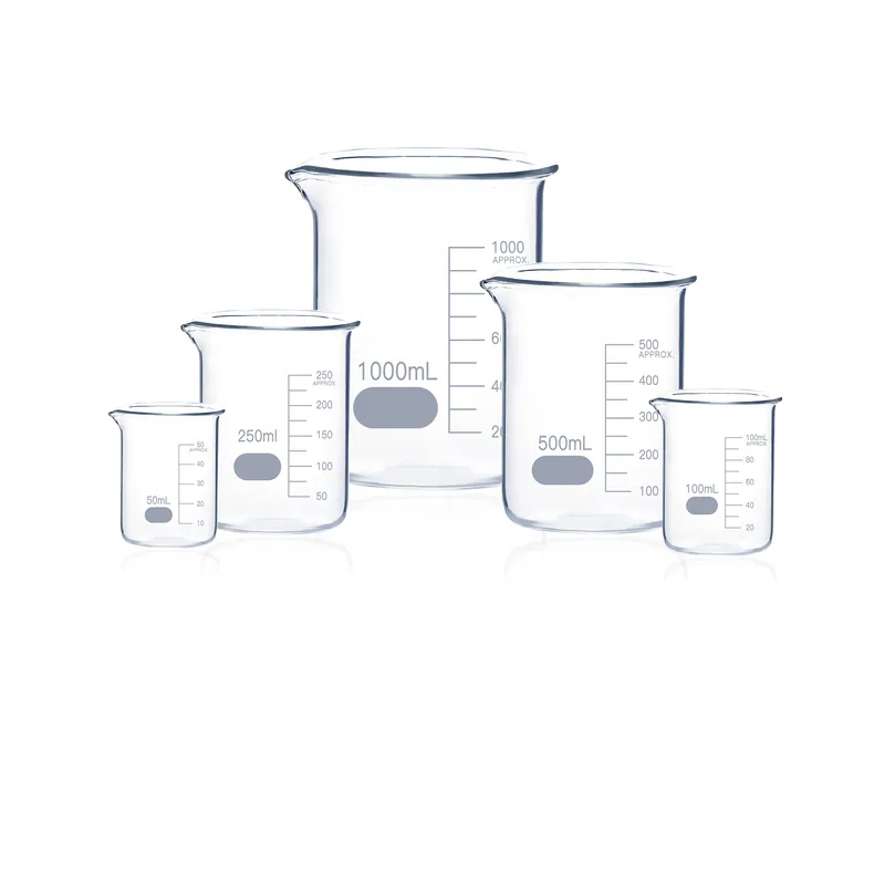 heavy duty beaker, low form with spout