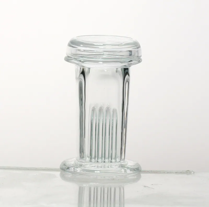 5-Place Glass Staining Jar with Glass Lid (non screw type), Suitable for 25.0 x 75.0mm (1 x 3inch) slides.