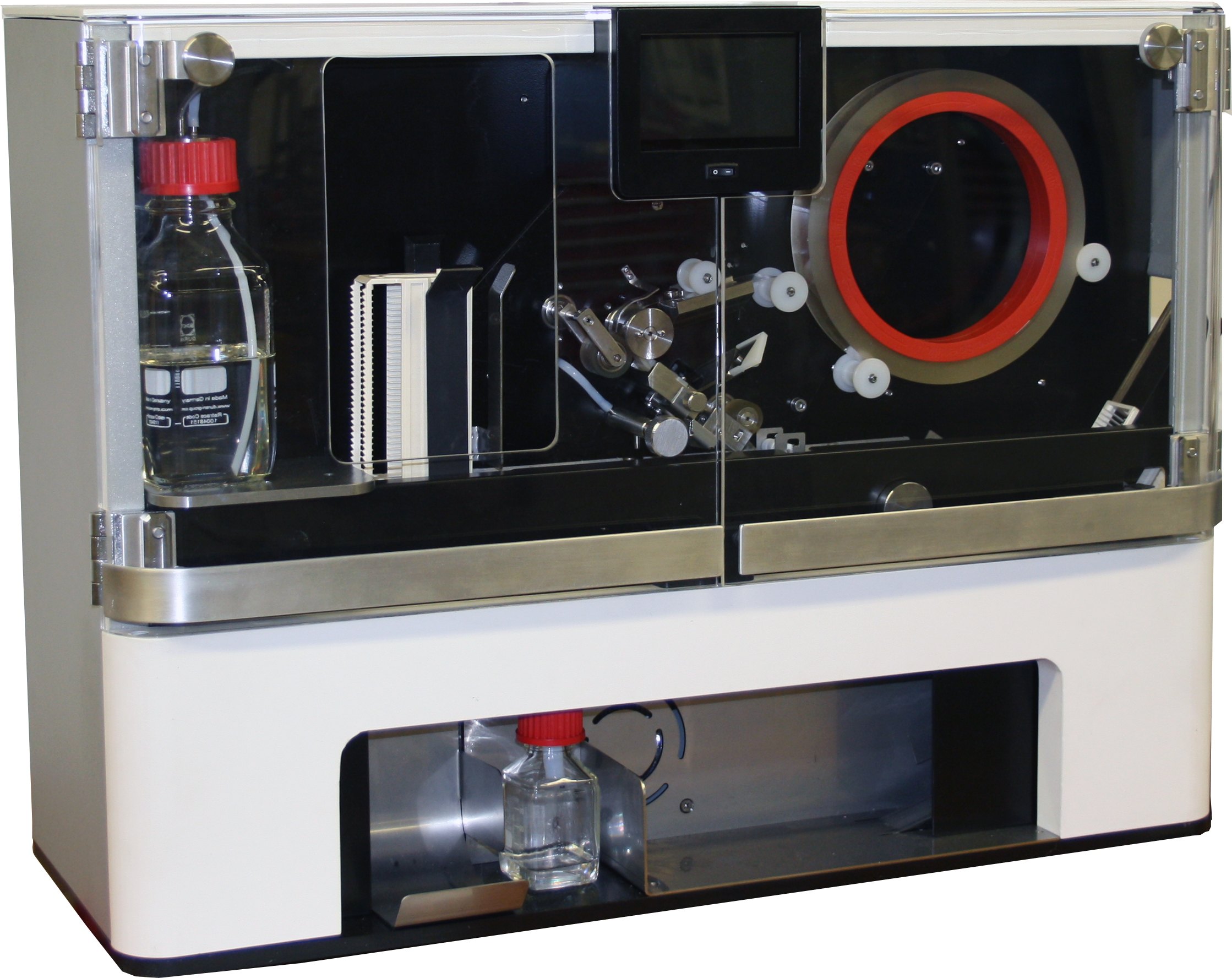 Automated slide stainer